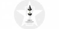 Fake Piercing (Chirurgenstahl 316L) mit Spitze