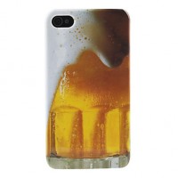Bier Bubble-Pattern Hard Case für iPhone 5