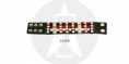 Lederarmband Motiv Star (Coloured / Bunt)